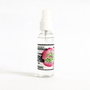Organic Face Toner - Rose water