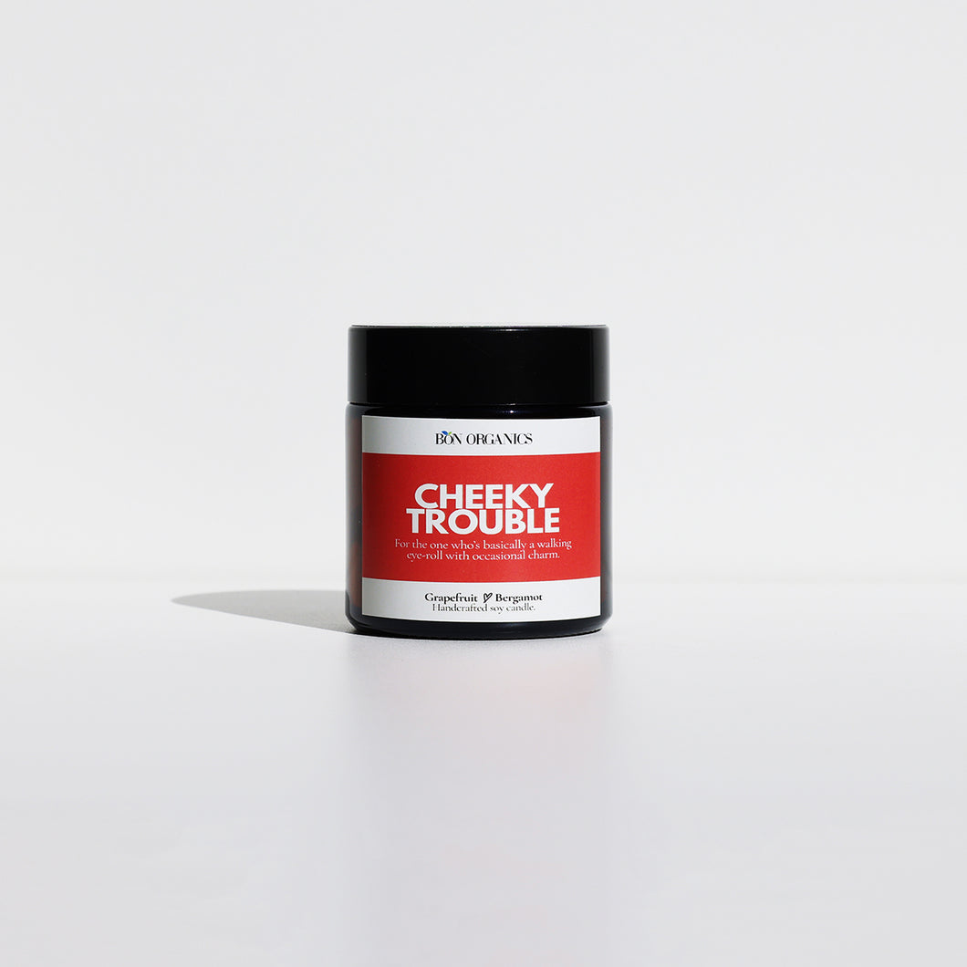 Cheeky Trouble - Soy Candle (Grapefruit & Bergamot)