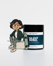 Load image into Gallery viewer, Silent Rebel - Soy Candle (Vetiver &amp; Mint)