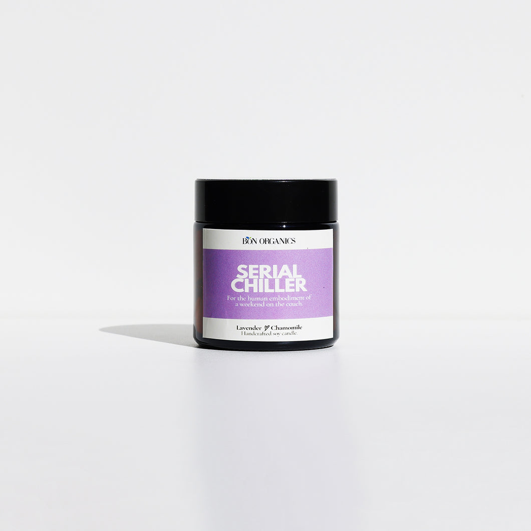 Serial Chiller - Soy Candle (Lavender & Chamomile)