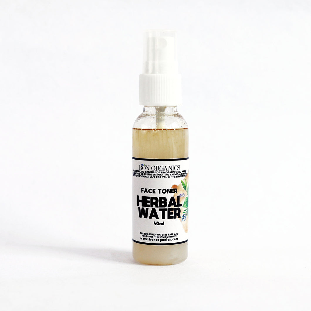 Organic Face Toner - Herbal water